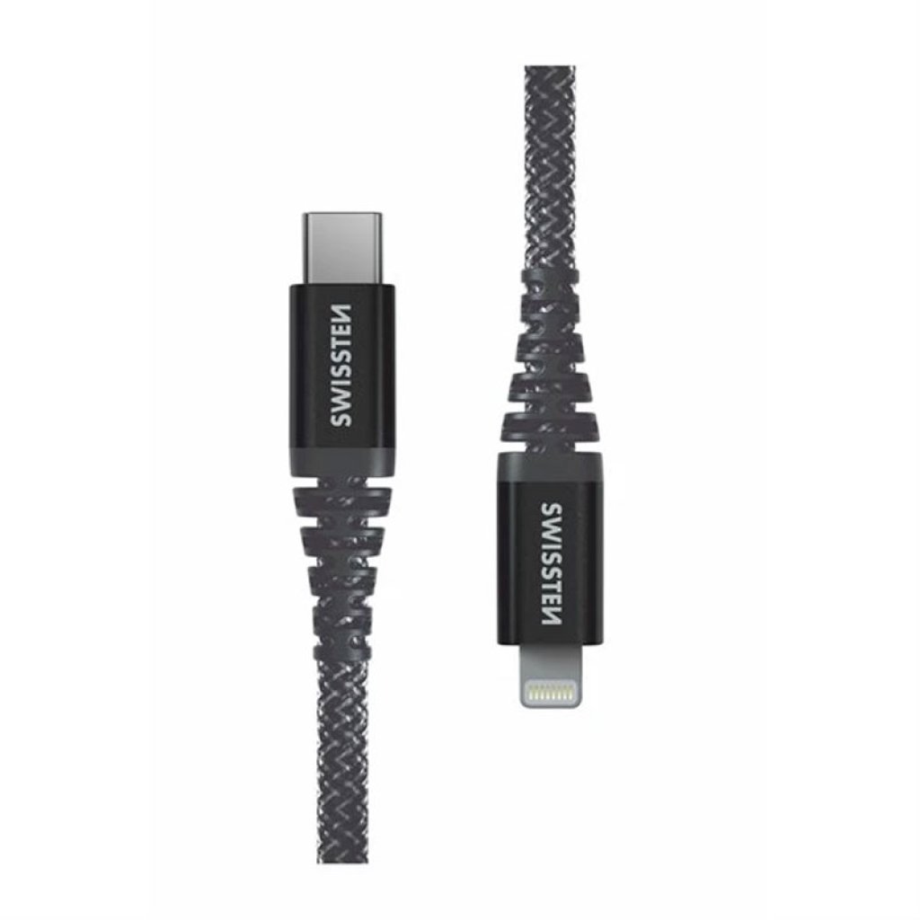 Swissten Data Cable Kevlar Usb-C / Lightning 1.5 M Swissten Data Cable Kevlar Usb-C / Lightning 1.5 M