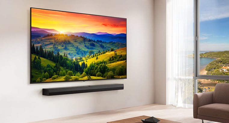 LG 43UA75006LA compact design