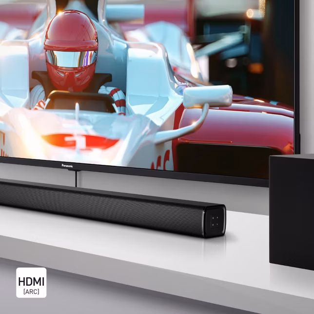 HDMI ARC connection point on the Panasonic SC-HTB150EG-K soundbar