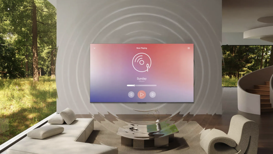 TCL 55C8L Audio by Bang and Olufsen