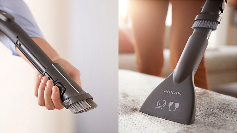 Philips XD6142/12 integrated brush and furniture nozzle