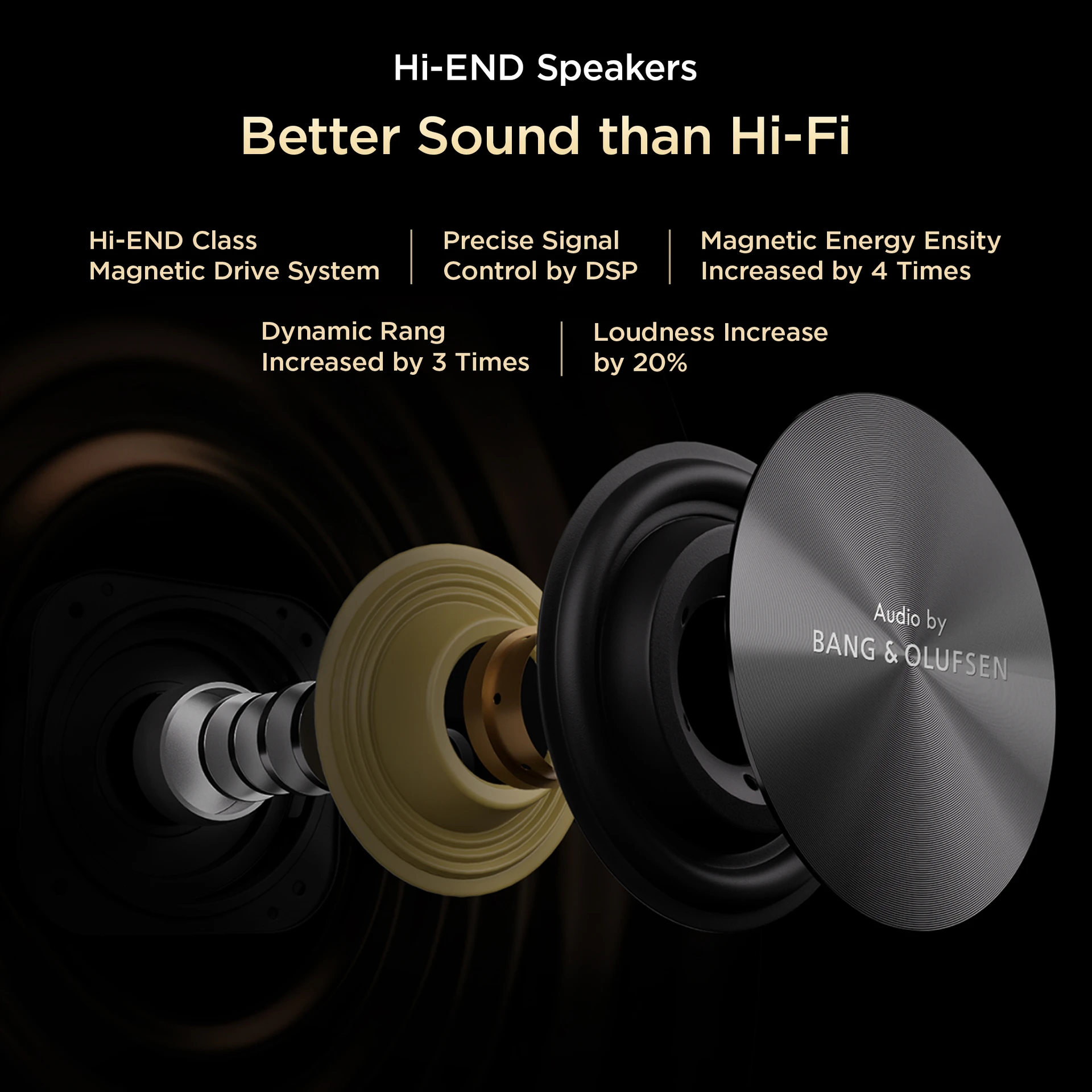 TCL 75C8K Audio by Bang and Olufsen