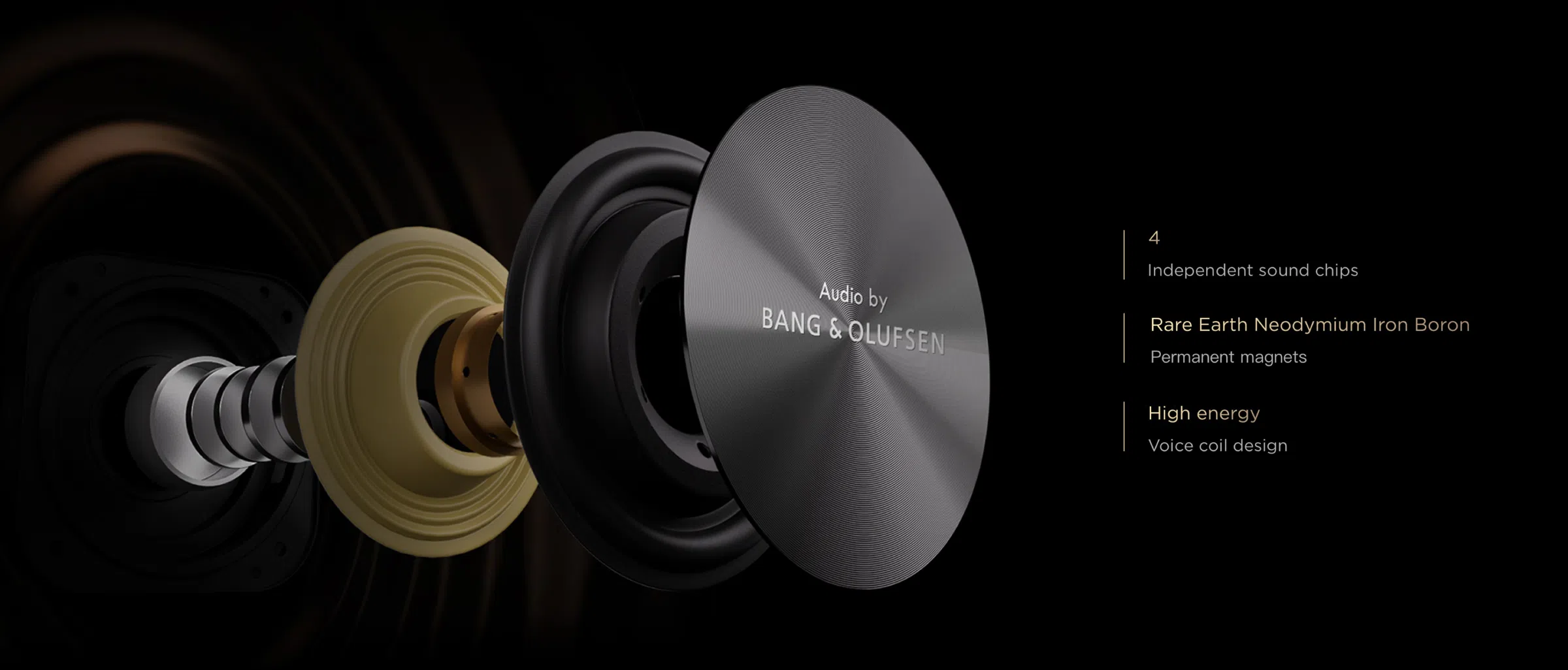 TCL 65C8L Audio by Bang and Olufsen Dolby Atmos