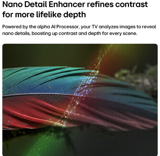 LG 43NU850B6LA Nano Detail Enhancer