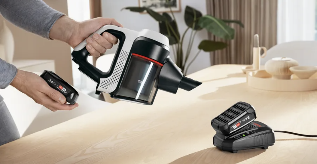 Bosch BCS71HYG1 replaceable battery for extended operating time