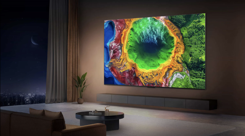 TCL 65RM7L flush unibody design with Google TV
