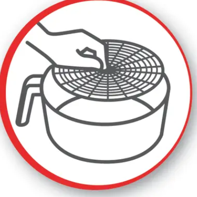 Moulinex EZ201D10 patented basket system