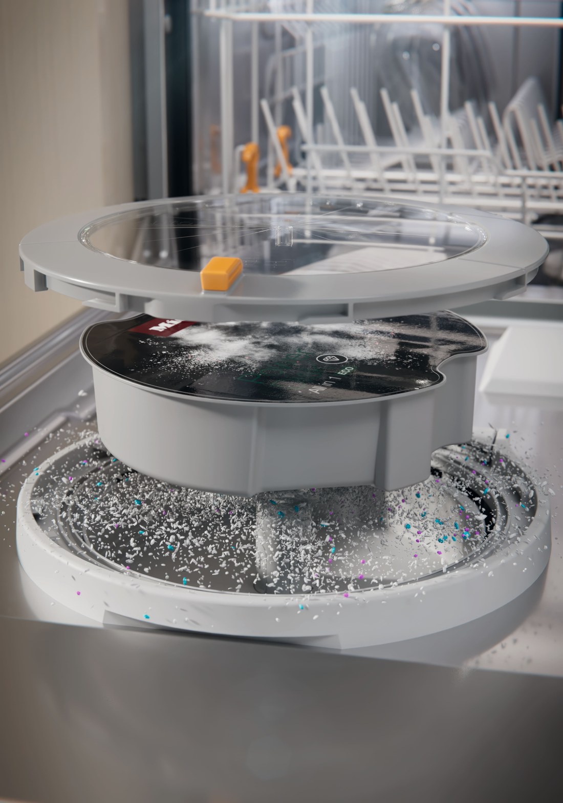 Miele PowerDisk automatic detergent dispenser cartridge