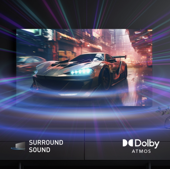 Panasonic TV-55W80A Dolby Atmos surround sound