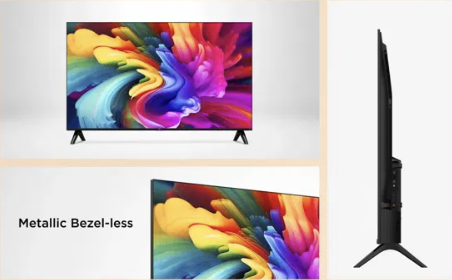 Slim frameless design - TCL 32SF560-UK