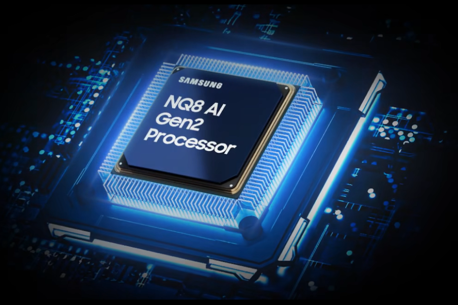Samsung QN900F NQ8 AI Gen2 Processor 8K upscaling