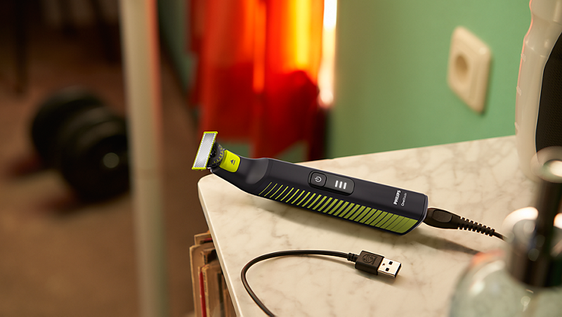 Philips OneBlade QP6506/15 charging by USB