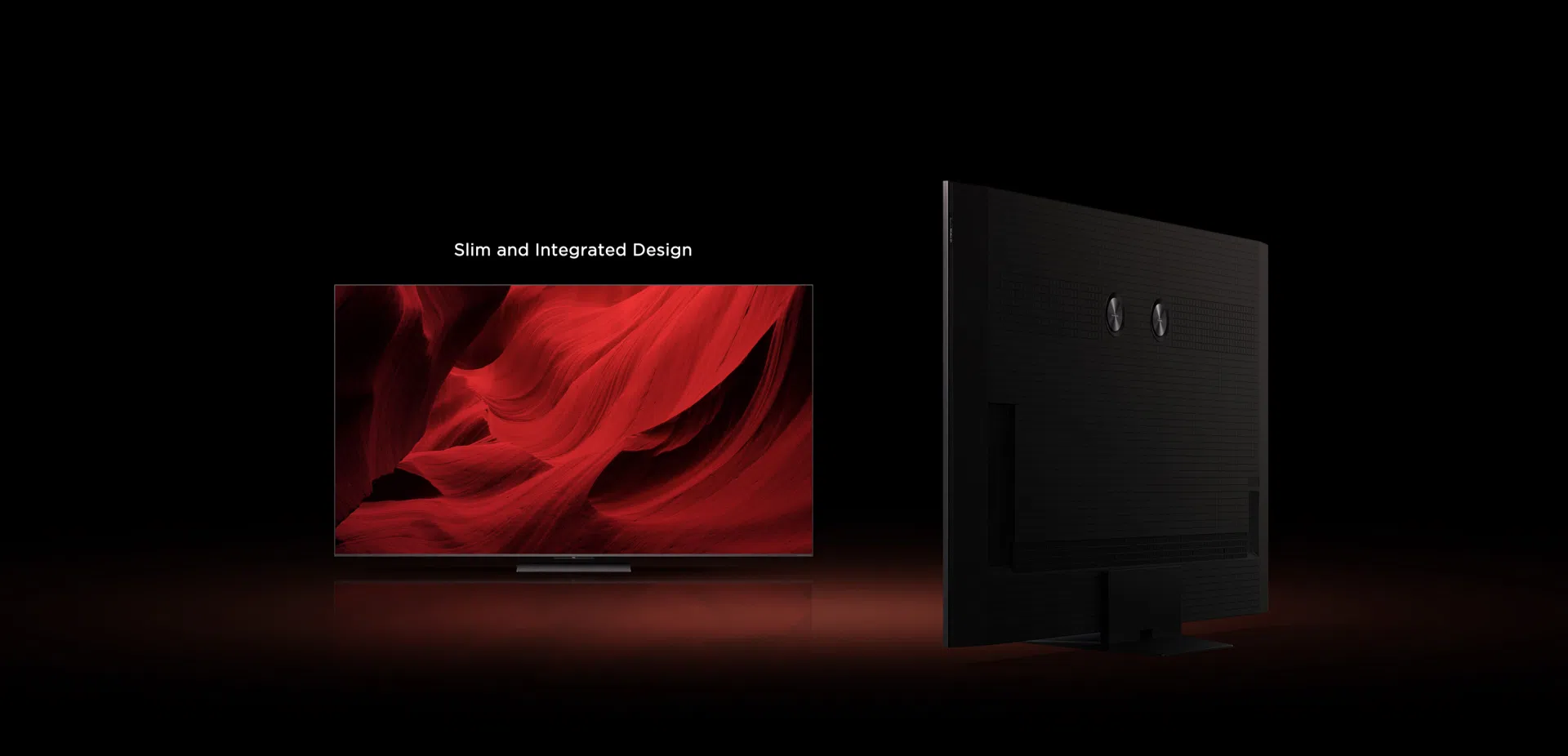 TCL 75C8K ZeroBorder design — ultra-narrow bezel