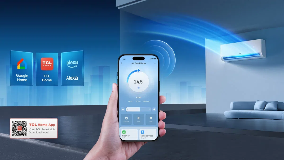 TCL SaveIN AI 18K Smart Wi-Fi Control