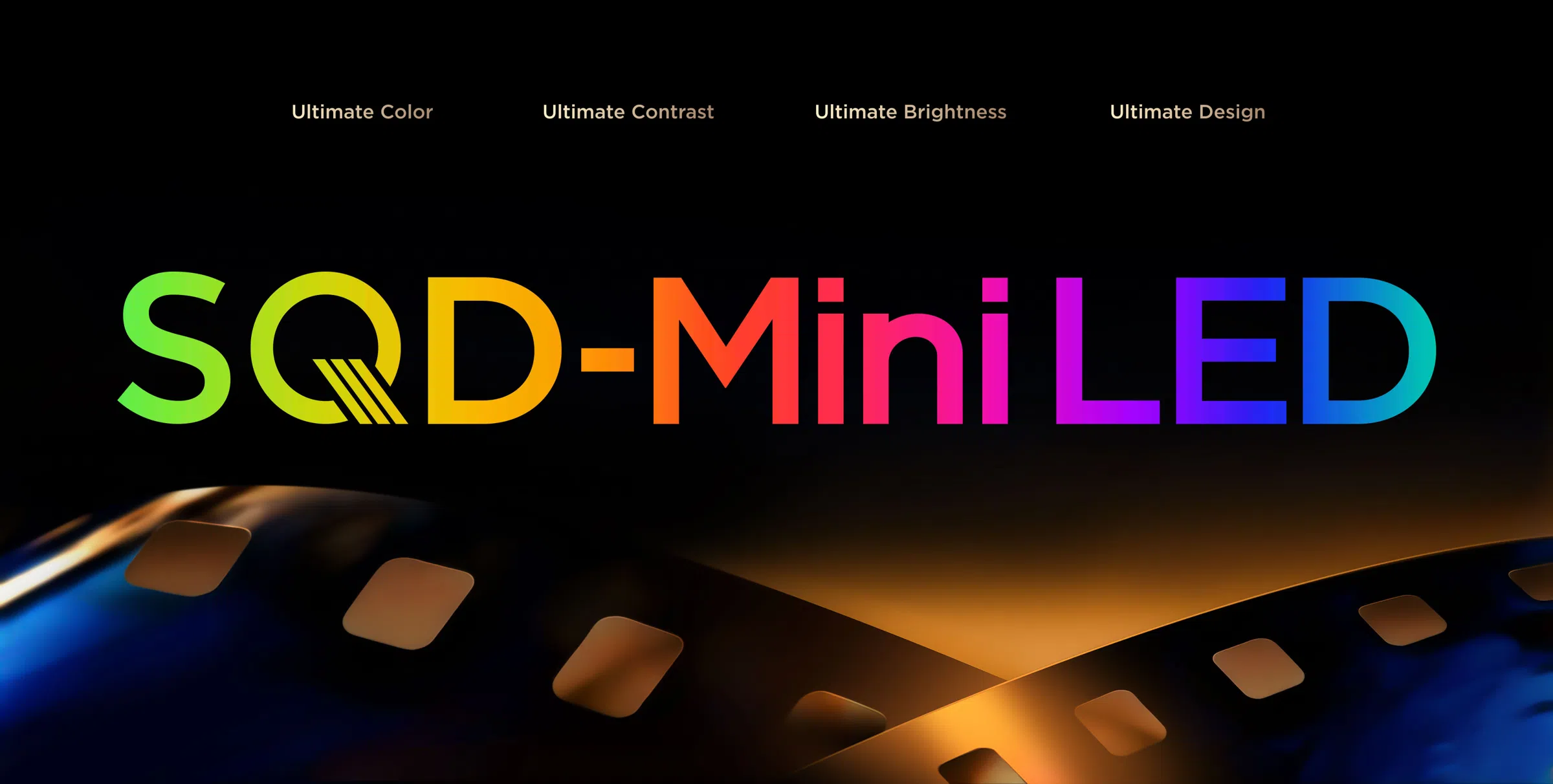 SQD-Mini LED technology - TCL 75Q7D Pro