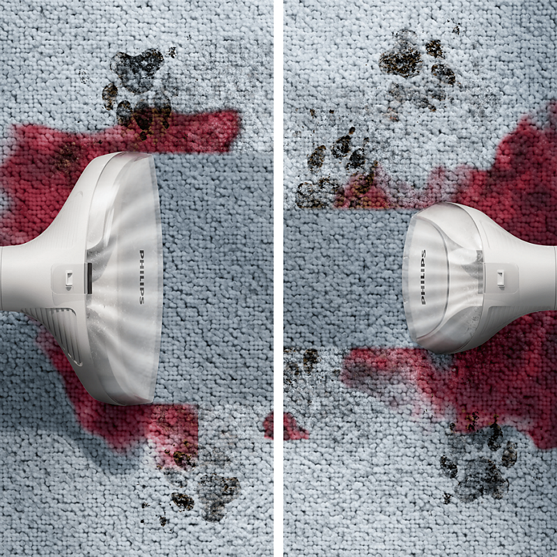 Philips XW3193/11 wide brush on carpet