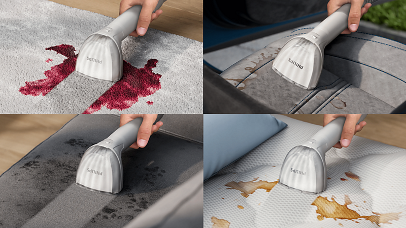 Philips XW3193/11 cleans various soft surfaces