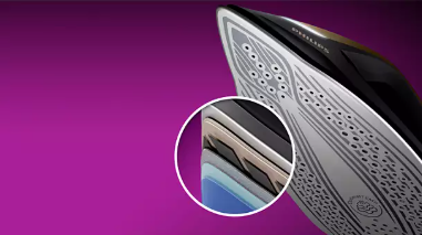  SteamGlide Elite soleplate for superior gliding performance