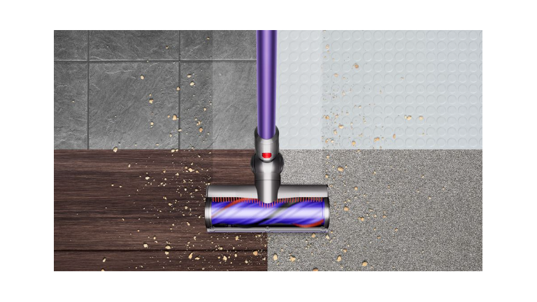Dyson V11 Advanced cleaning across multiple floor types