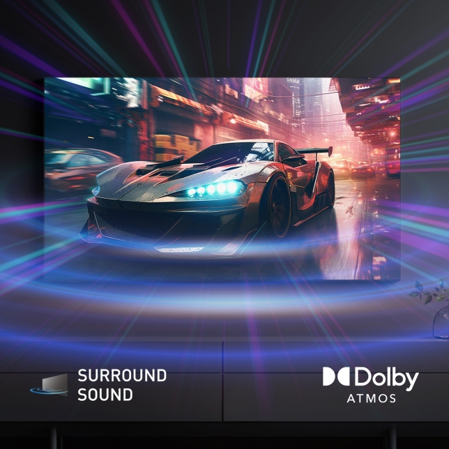 Panasonic TV-50W80AEZC Dolby Atmos sound