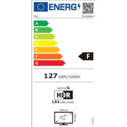 TCL 75A300W 75"