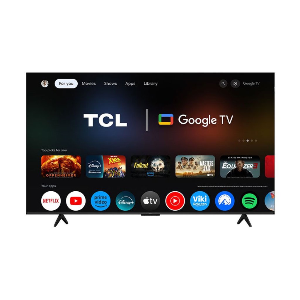TCL 65P7K Google TV interface