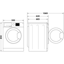 Indesit BDE1076248WSEE