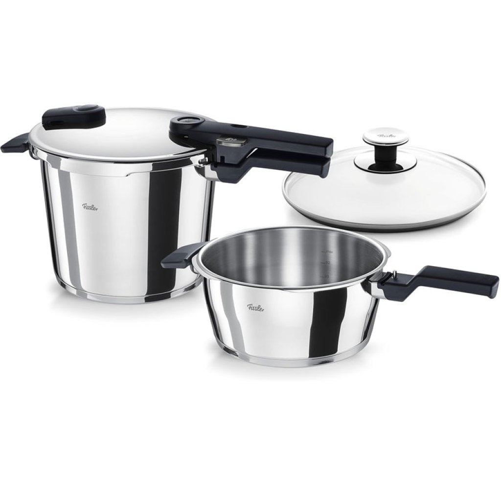 Fissler Pressure Cooker 2-piece Set 3.5L + 6L Fissler Pressure Cooker 2-piece Set 3.5L + 6L